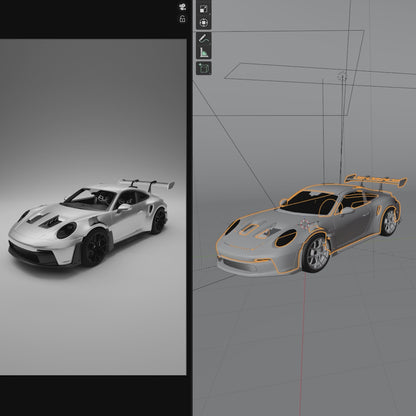 How I Create Cars on Flat Backgrounds